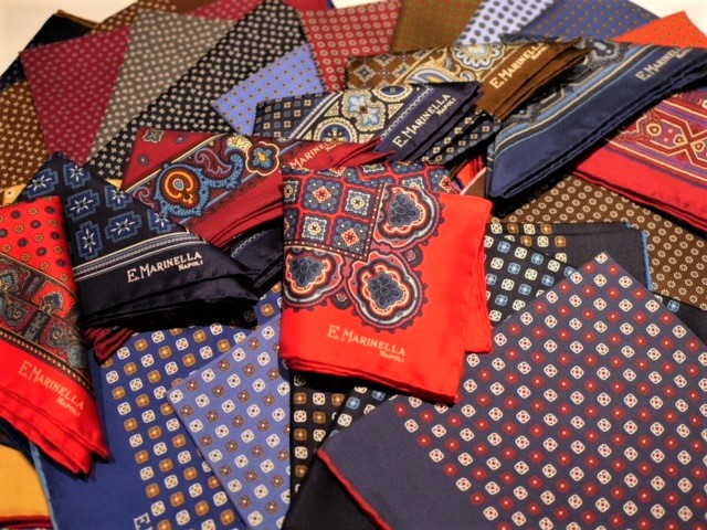 マリネッラ ナポリ 丸の内 / 入荷情報 】～ ポケットチーフ  