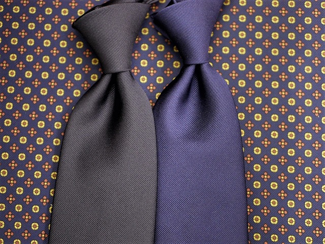 MARUNOUCHI / TIES 】～ セッテピエゲ アンティーケ 無地 ～ | E  